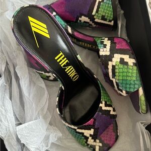 ATTICO multicolor Mule Heel  38 like new